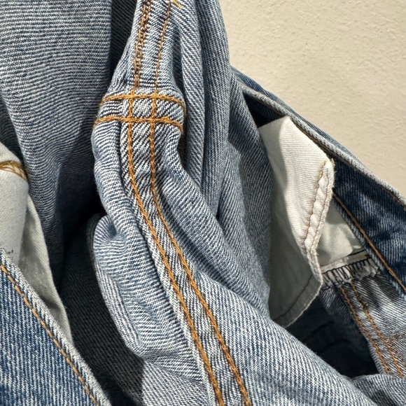 Levi's Men's 550 Relaxed Mid Rise Relaxed Fit Tapered Leg Blue Jeans Size 38 - Picture 11 of 13